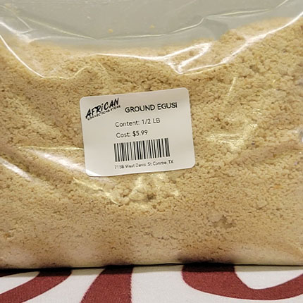 Ground Egusi 1/2 lb